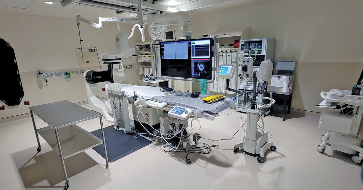 Renovated Cath Lab Adds StateoftheArt Technology